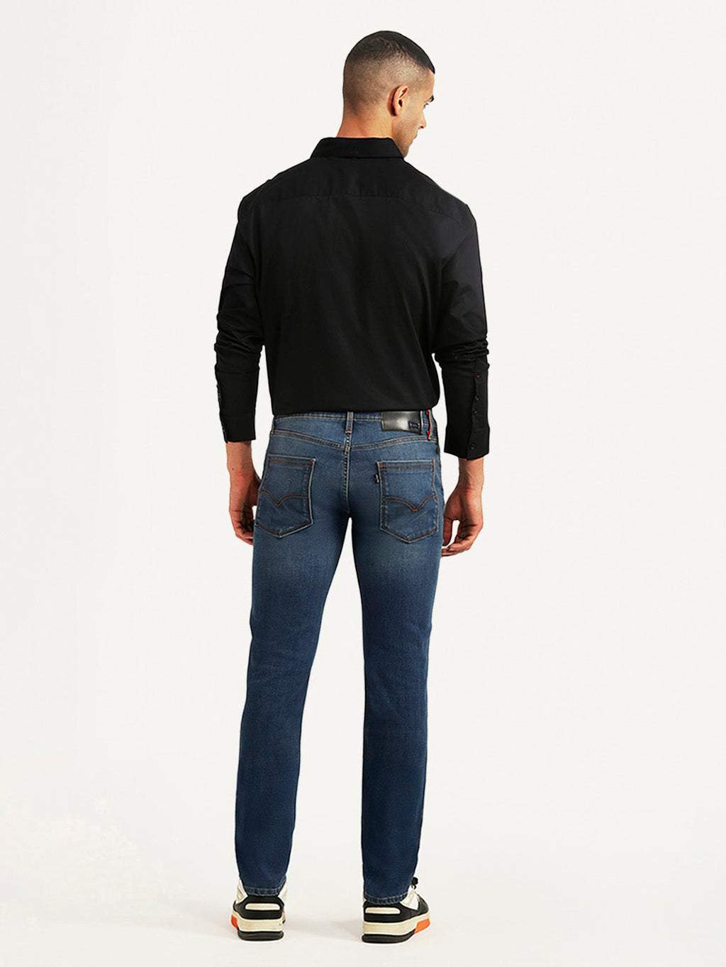 Men's Redloop 511 Blue Slim Fit Mid Rise Jeans