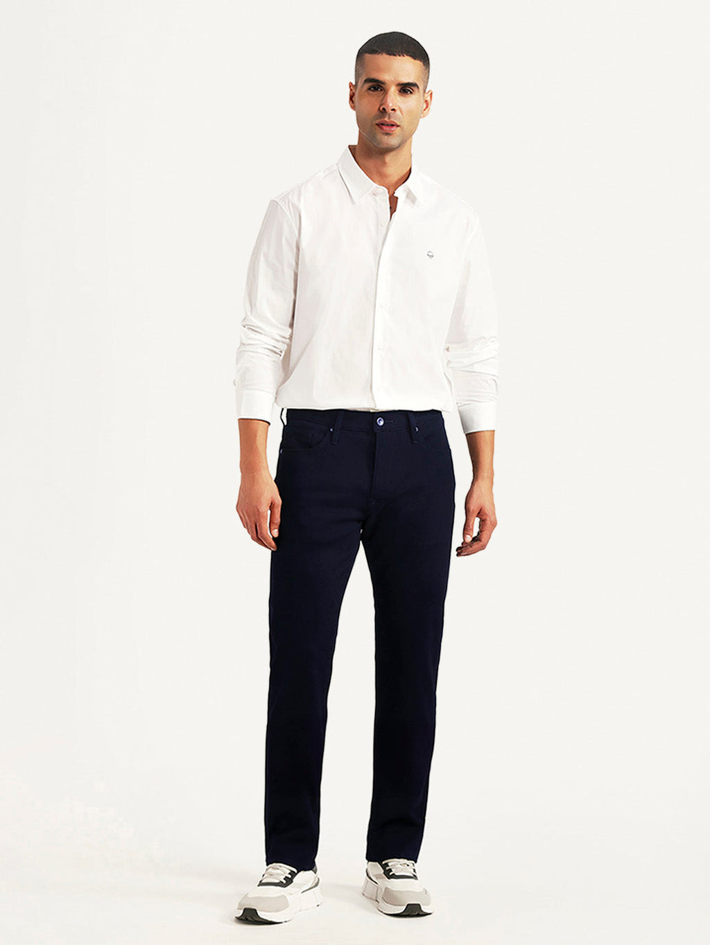 Men's Redloop 511 Dark Blue Slim Fit Mid Rise Jeans