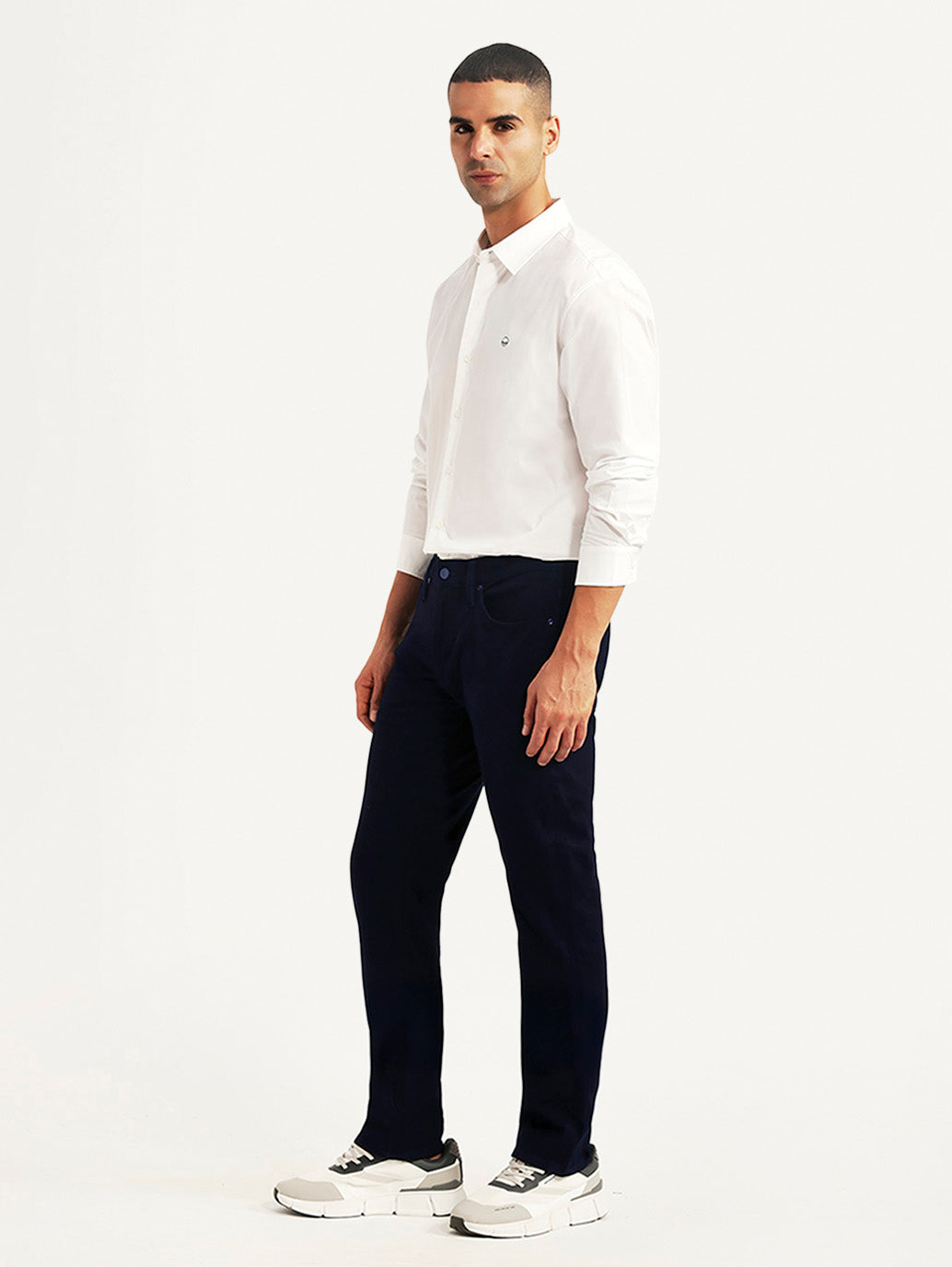 Men's Redloop 511 Dark Blue Slim Fit Mid Rise Jeans