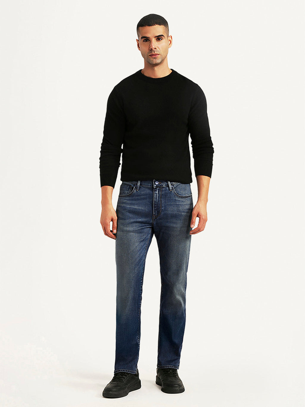 Men's Redloop 511 Blue Slim Fit Mid Rise Jeans