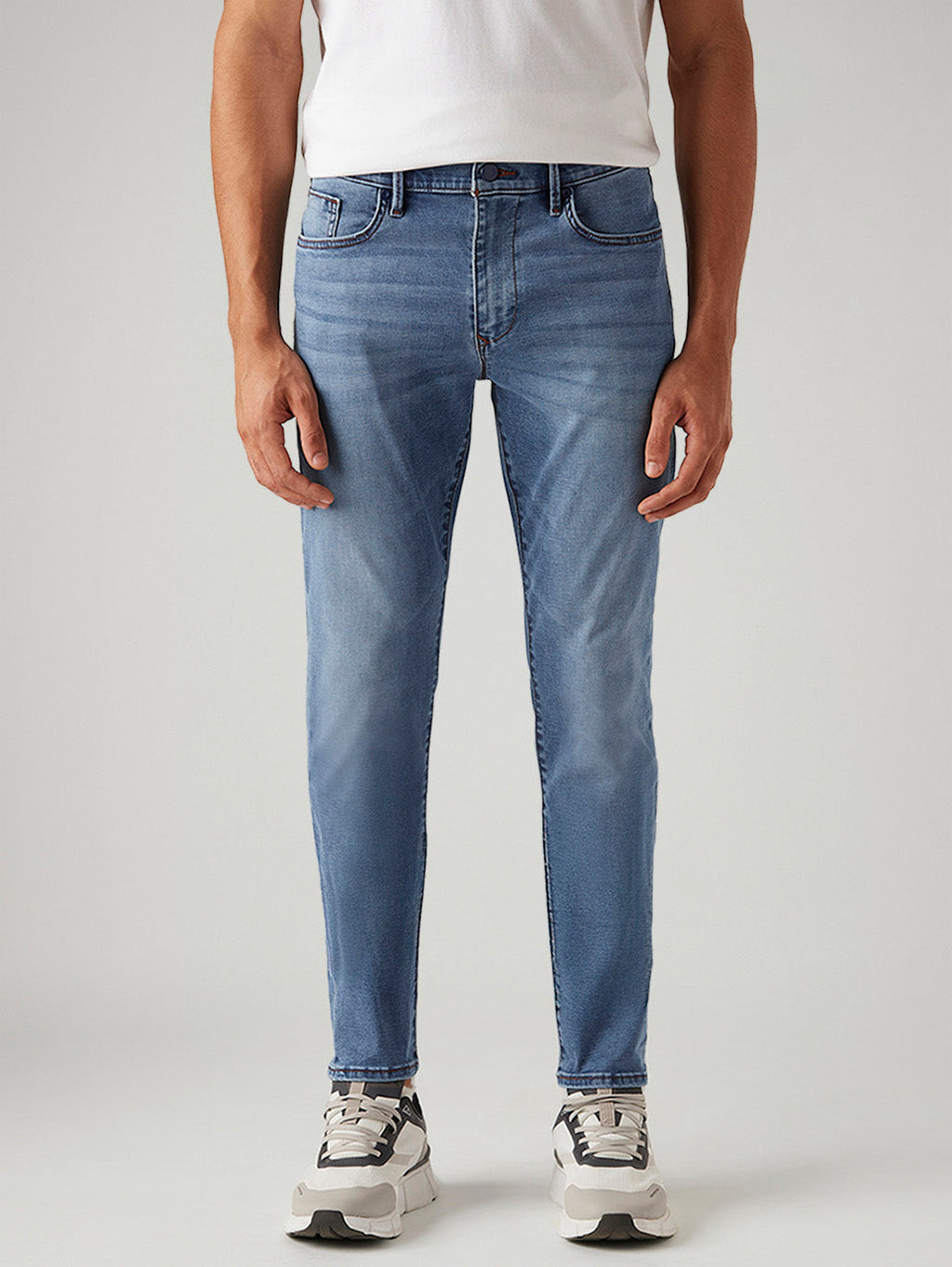 Men's 512 Light Blue Slim Tapered Fit Innovation Stretch Jeans