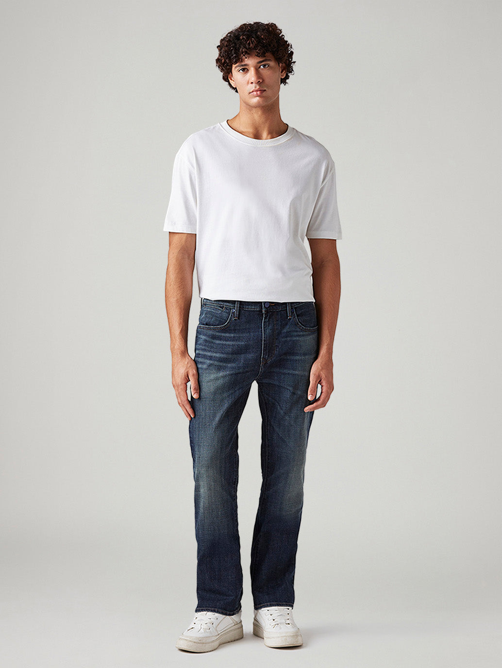 Men's 527 Indigo Bootcut Fit Mid Rise Redloop Jeans