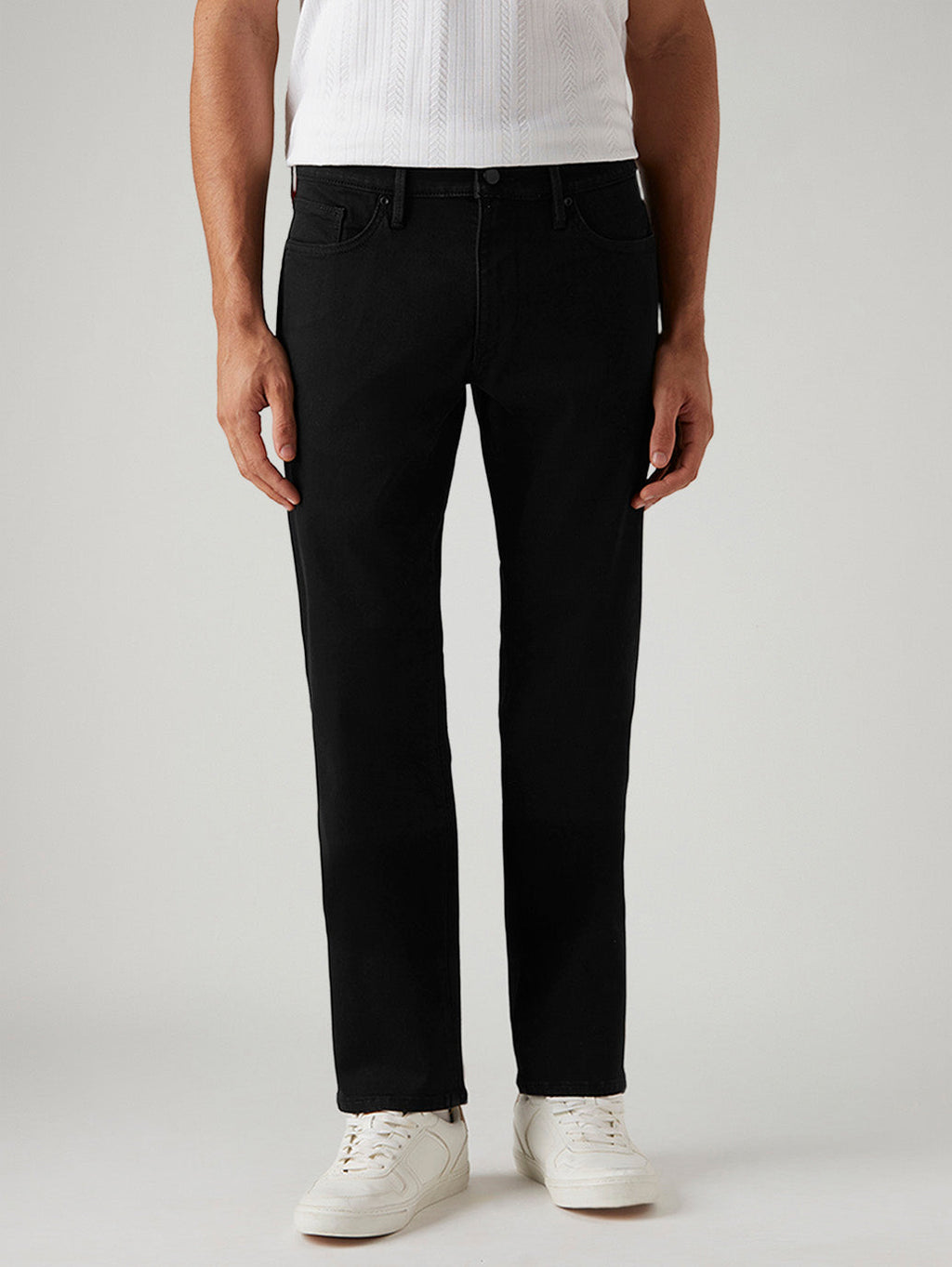Men's 541 Black Tapered Fit Innovation Stretch Jeans