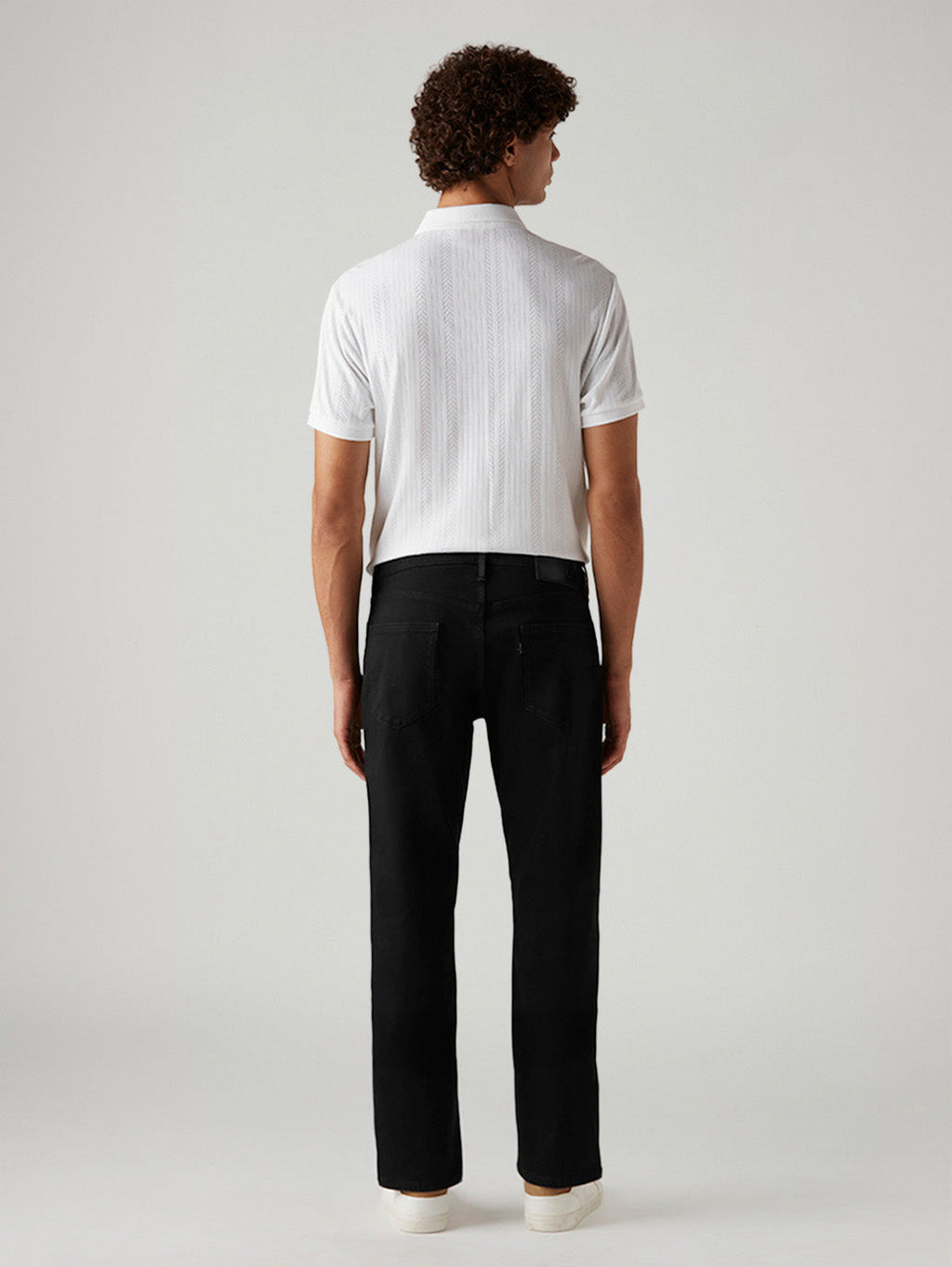 Men's 541 Black Tapered Fit Innovation Stretch Jeans