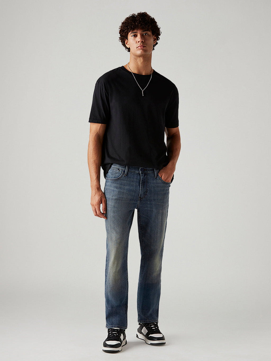 Men's Tinted 541 Blue Tapered Fit Hyper Stretch Jeans