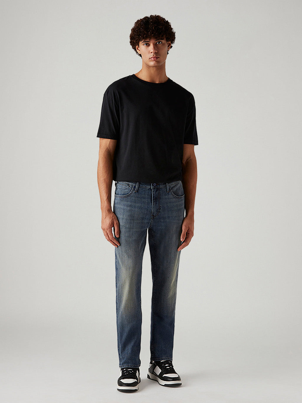 Men's Tinted 541 Blue Tapered Fit Hyper Stretch Jeans