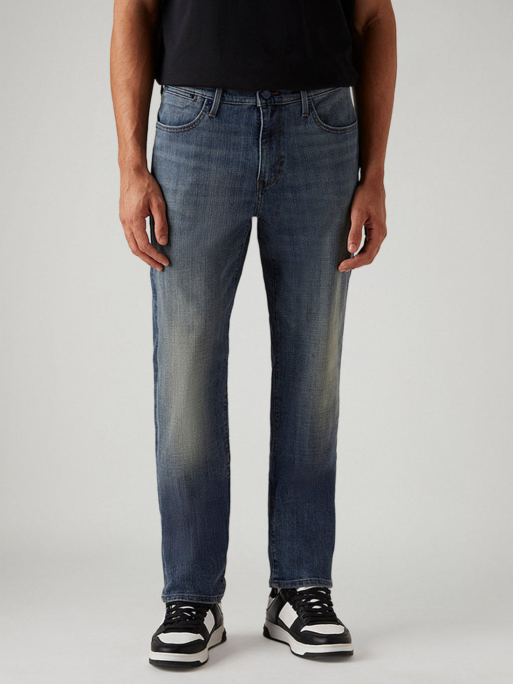 Men's Tinted 541 Blue Tapered Fit Hyper Stretch Jeans