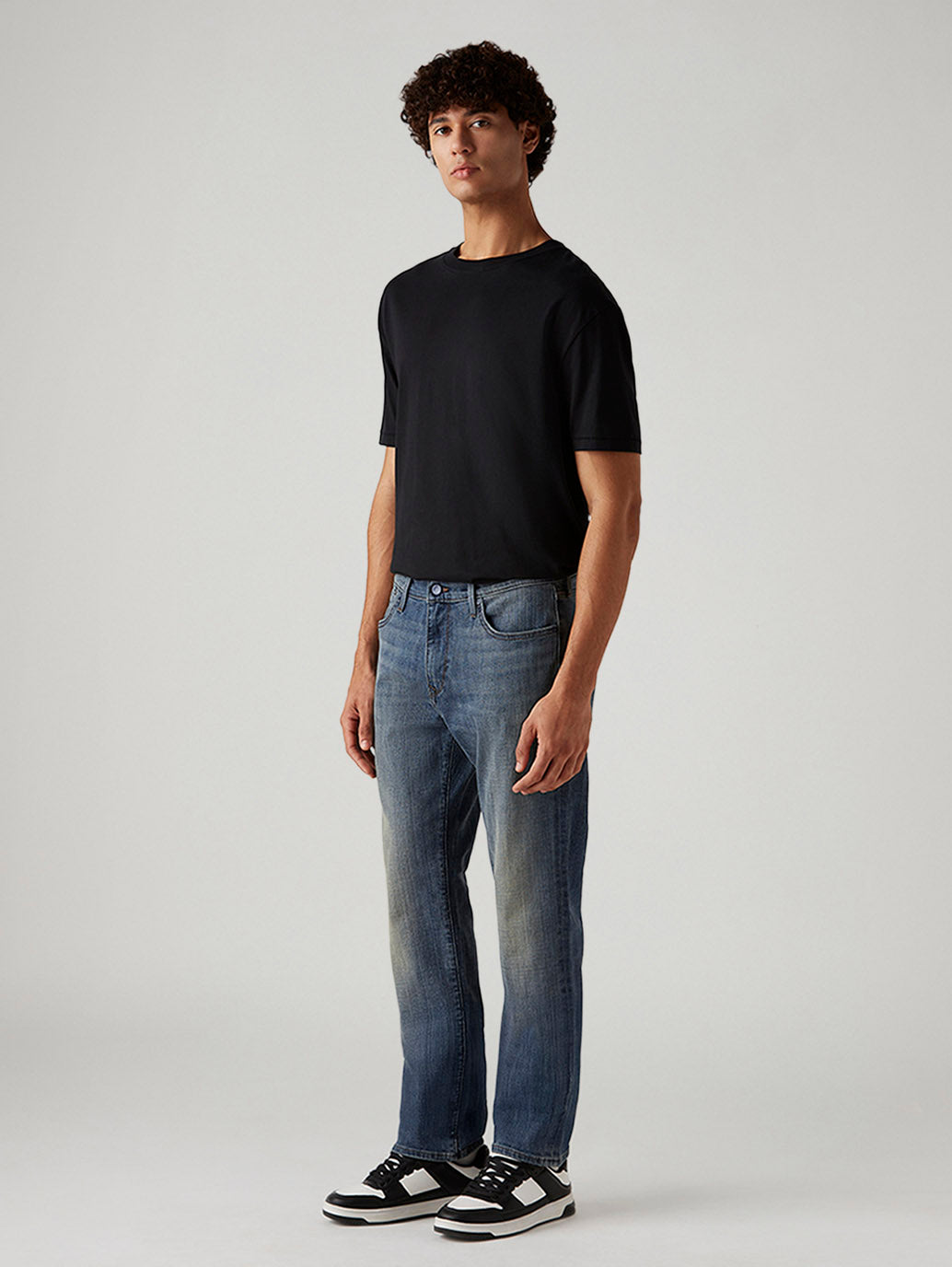 Men's Tinted 541 Blue Tapered Fit Hyper Stretch Jeans