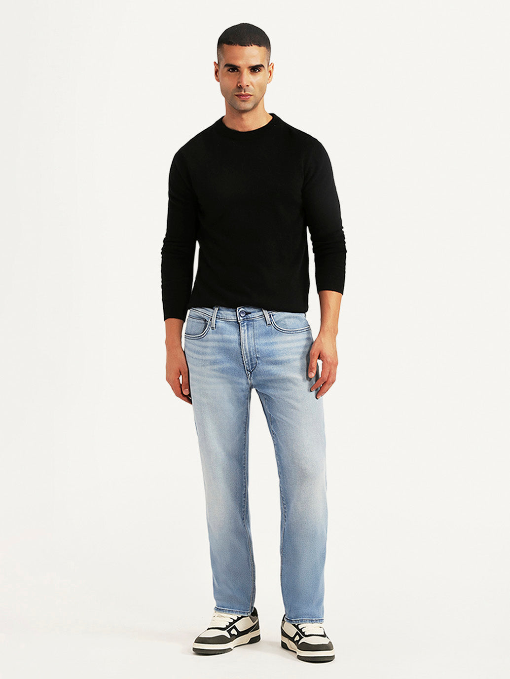 Men's Redloop 541 Light Blue Tapered Fit Mid Rise Jeans