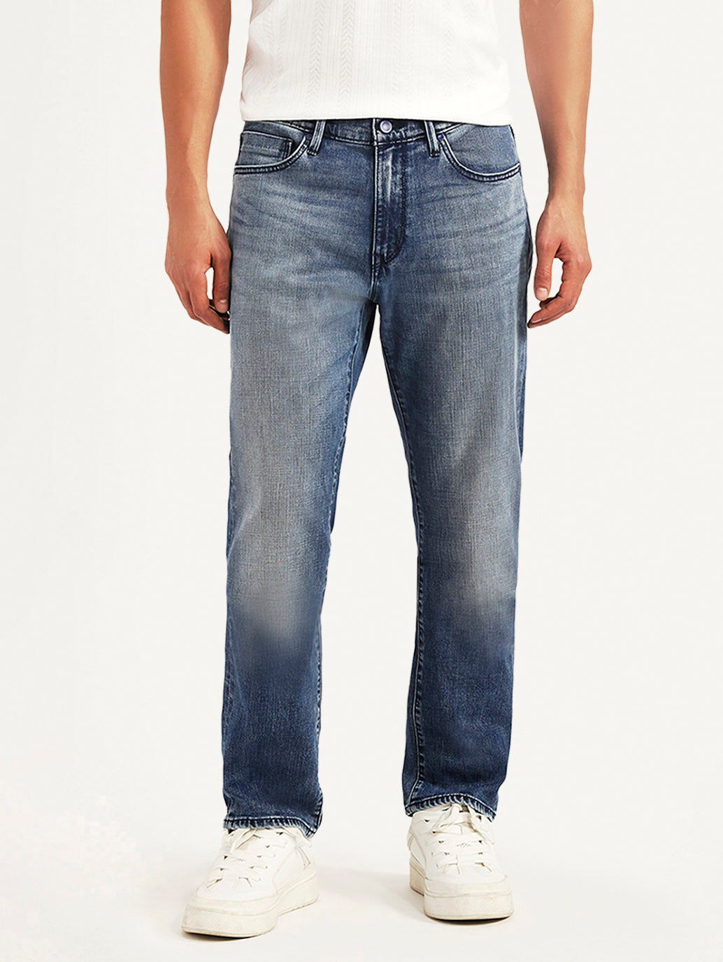 Men's Redloop 541 Blue Tapered Fit Mid Rise Jeans