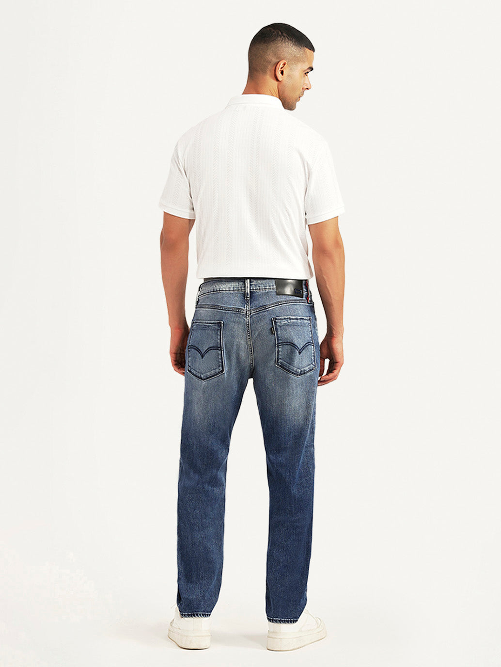Men's Redloop 541 Blue Tapered Fit Mid Rise Jeans