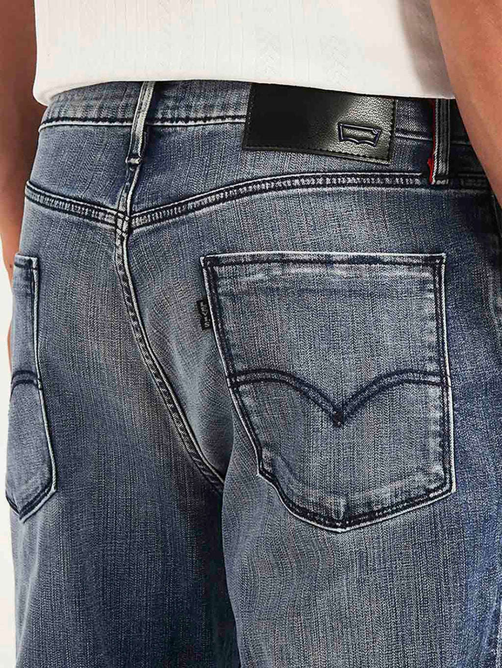 Men's Redloop 541 Blue Tapered Fit Mid Rise Jeans