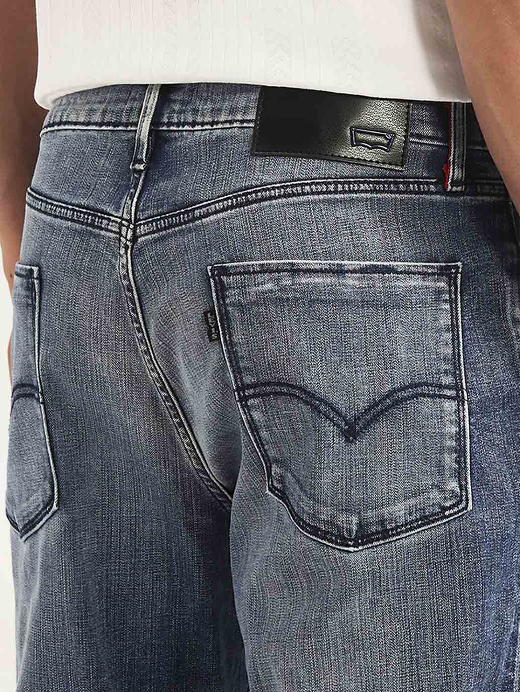 Men's Redloop 541 Blue Tapered Fit Mid Rise Jeans