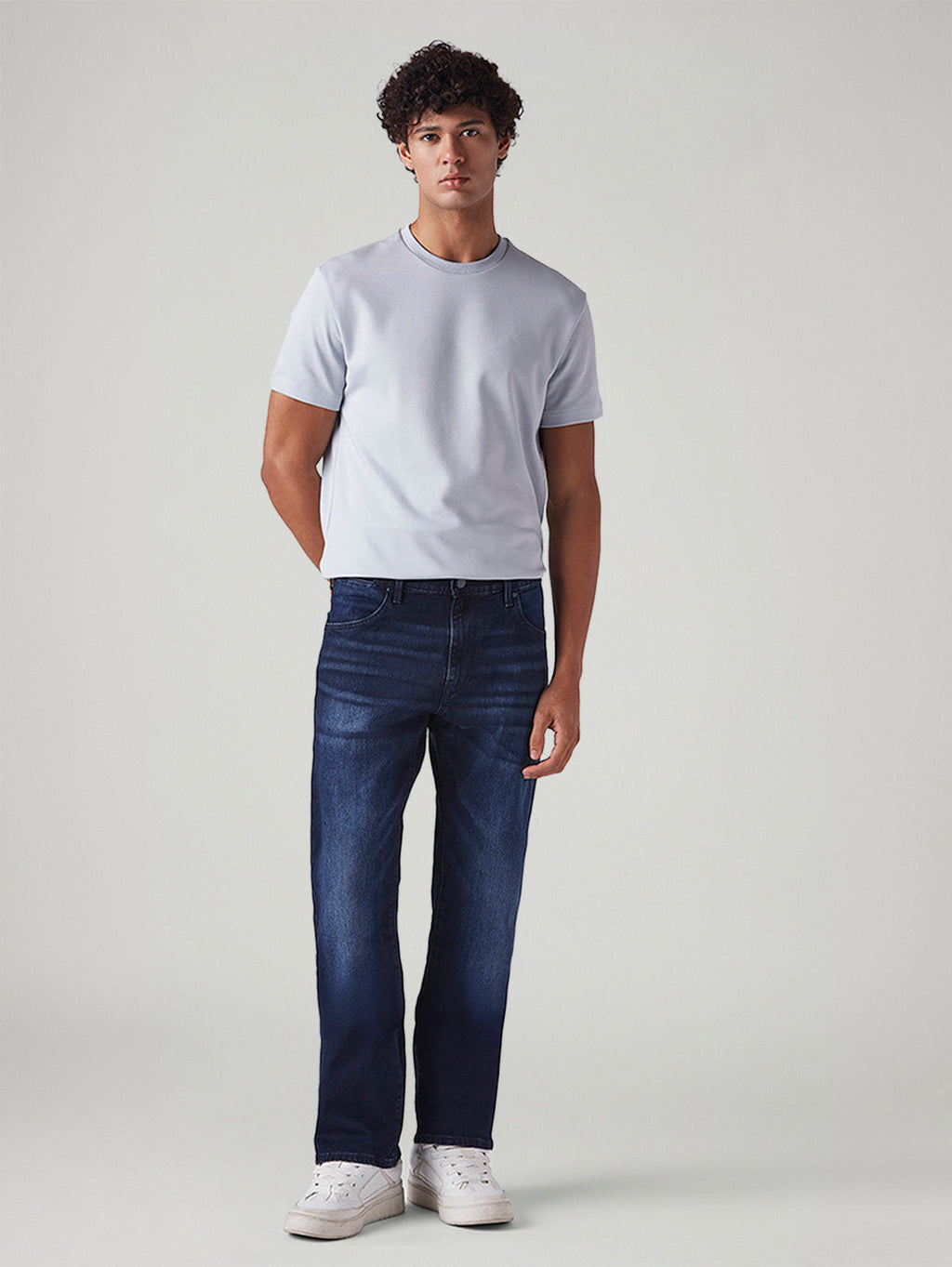 Men's 511 Dark Blue Slim Fit Mid Rise Redloop Jeans