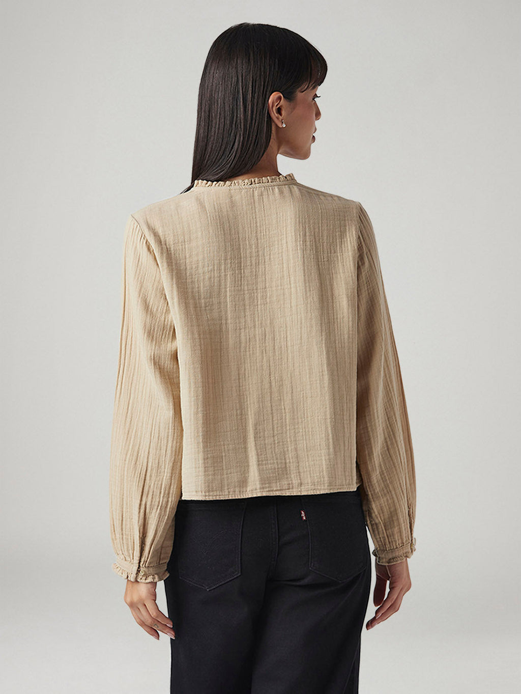 Women's Embroidered Regular Fit Top