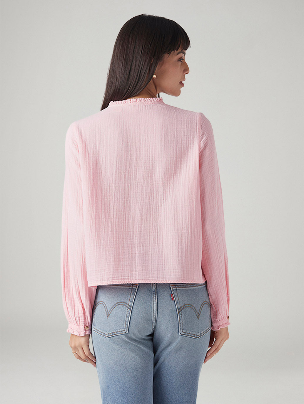 Women's Embroidered Regular Fit Top