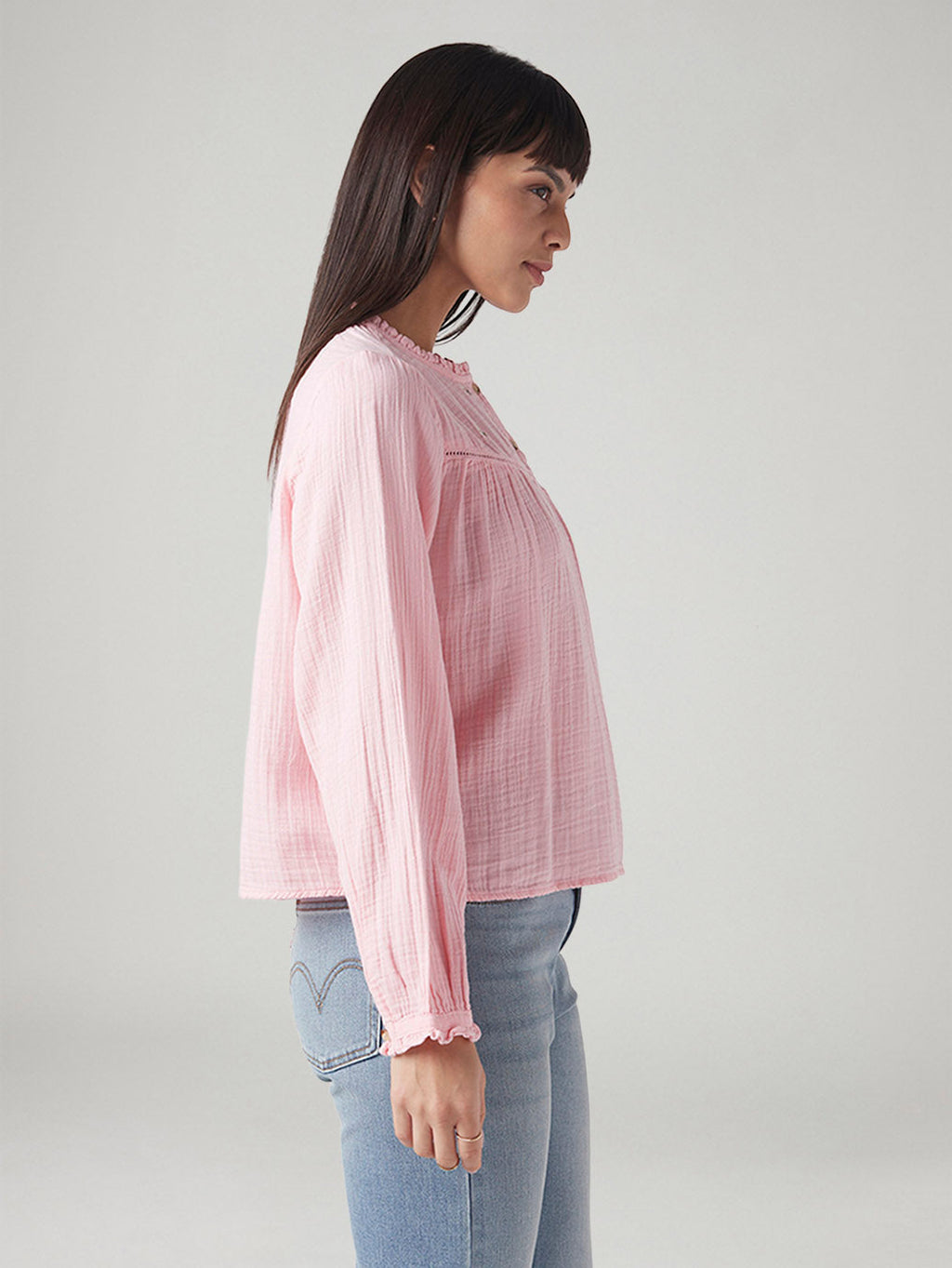 Women's Embroidered Regular Fit Top
