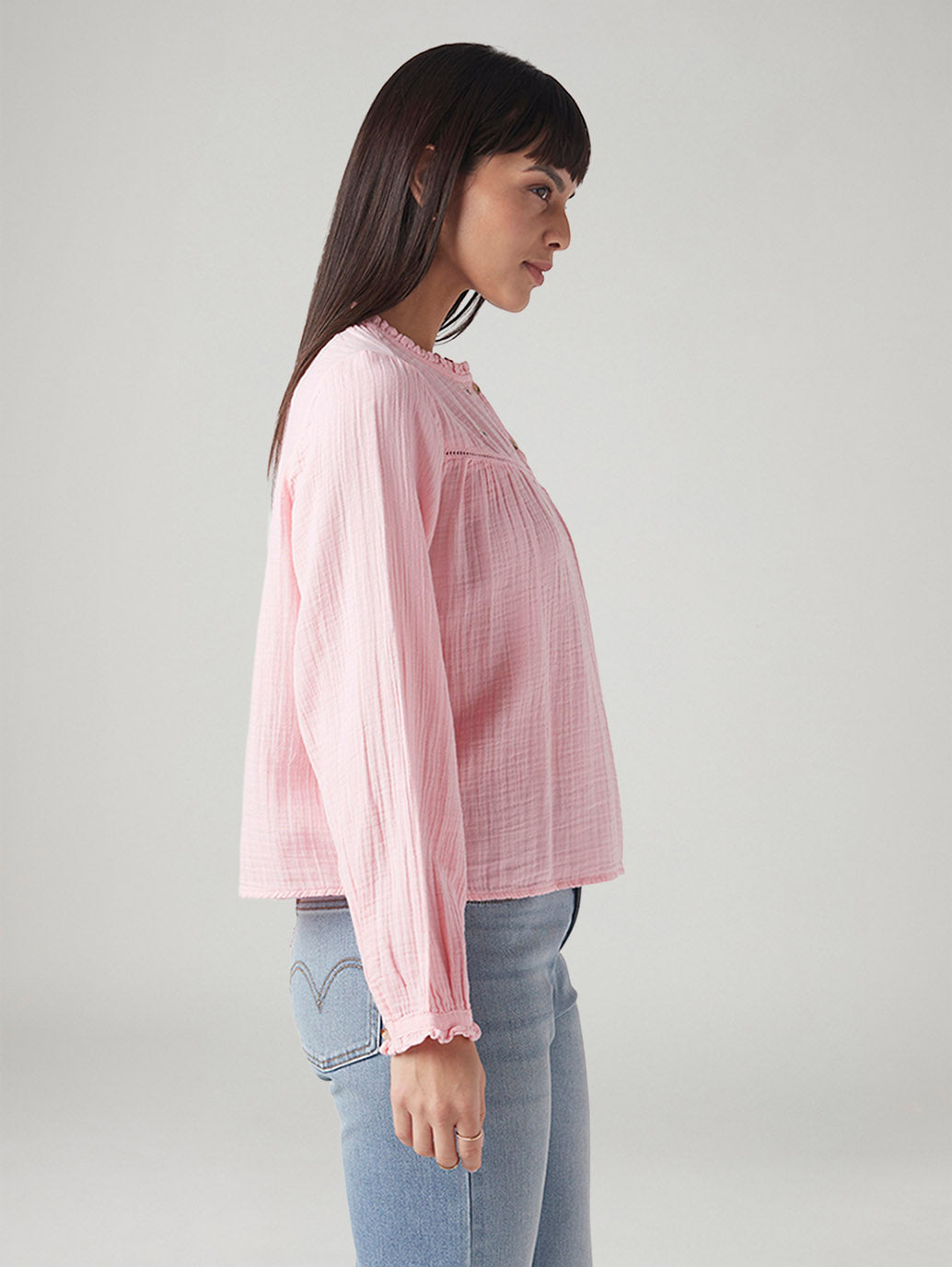 Women's Embroidered Regular Fit Top