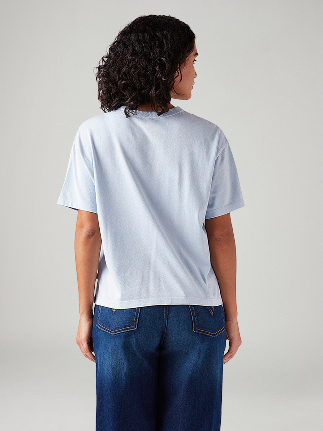 Women's Solid Relaxed Fit T-Shirt