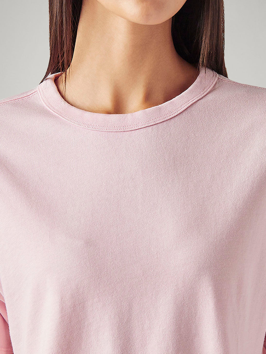 Women's Solid Relaxed Fit T-Shirt