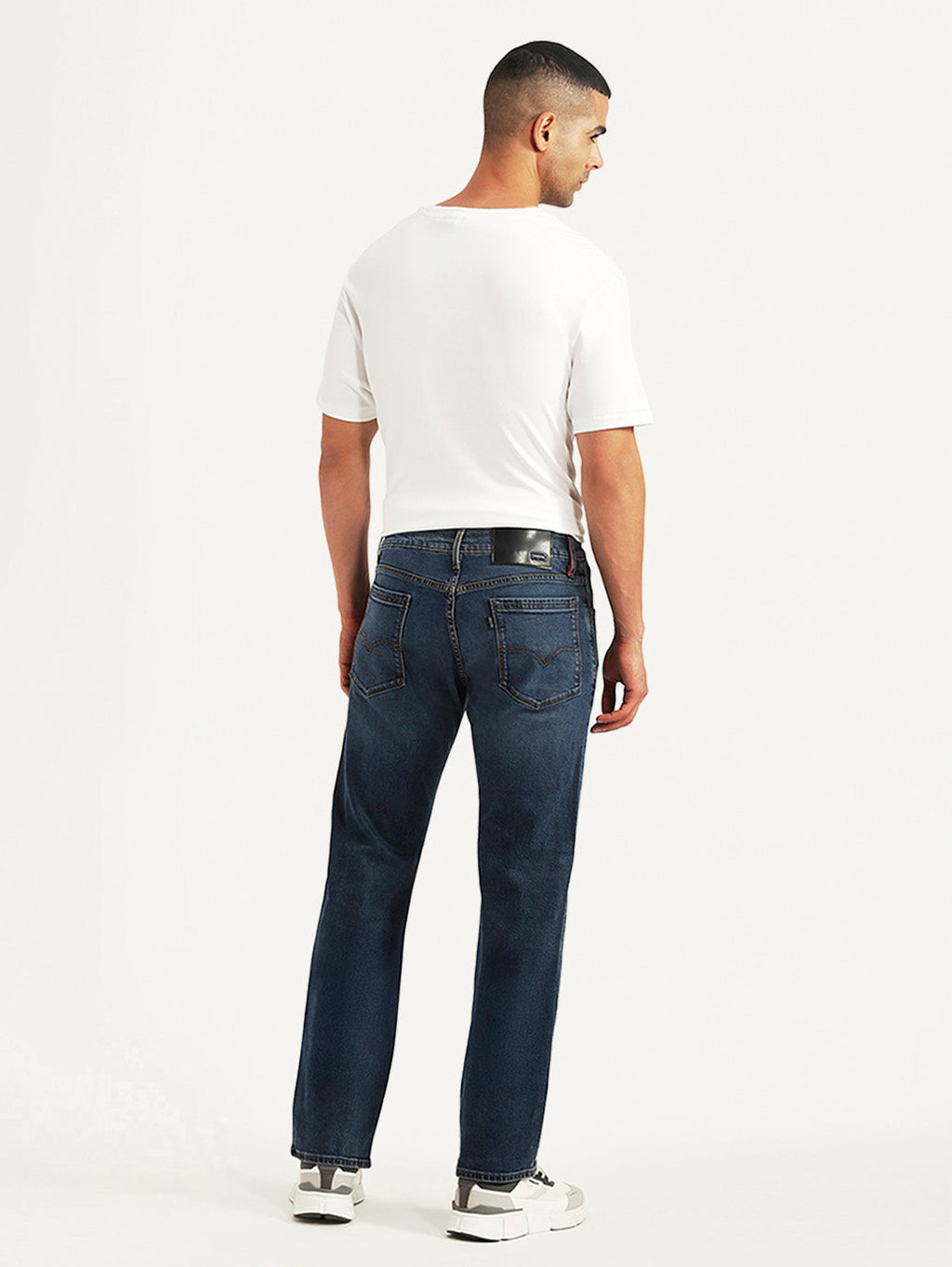 Men's Redloop 517 Dark Blue Bootcut Fit Mid Rise Jeans