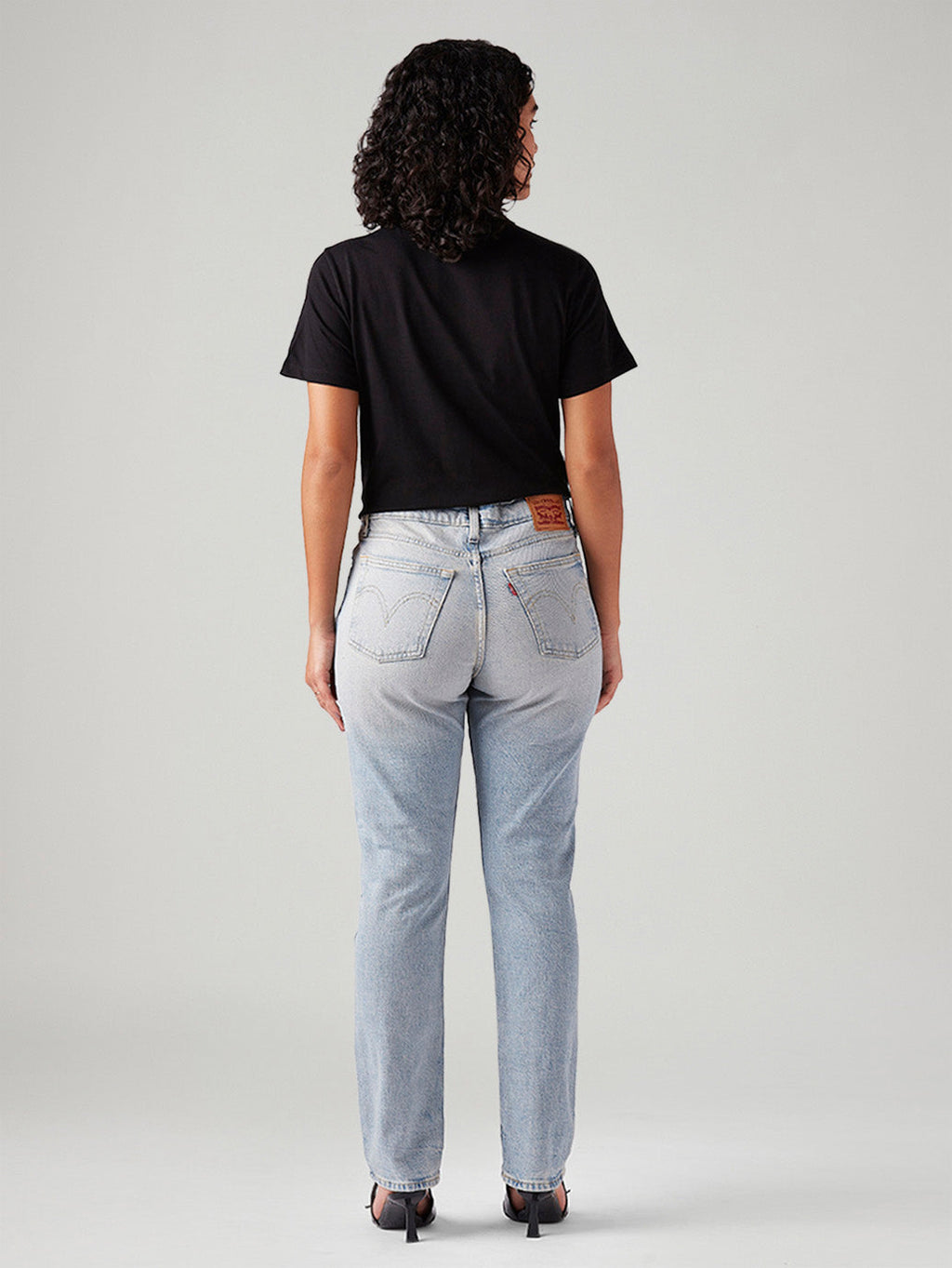Women's Light Blue Wedgie Slim Fit Mid Rise Jeans
