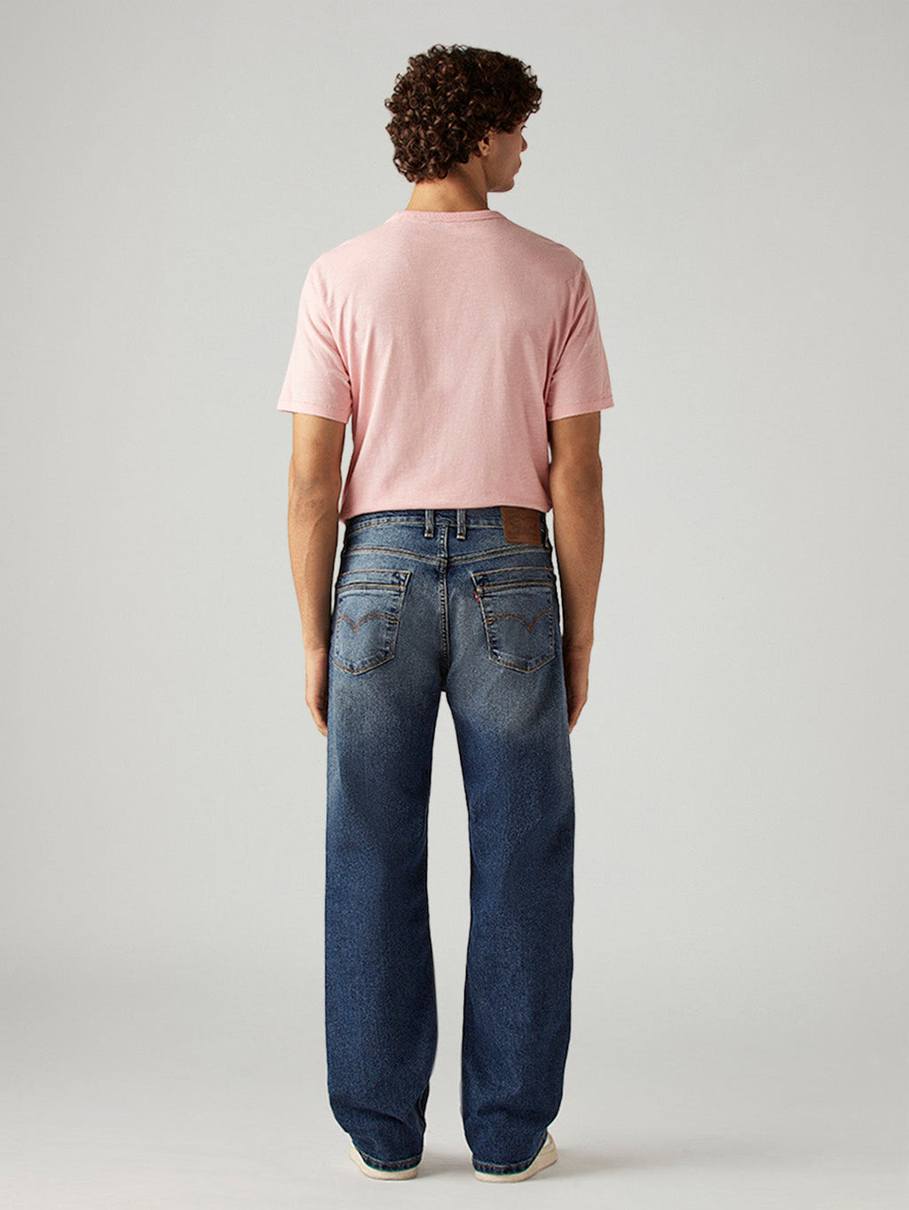 Men's 567 Blue Bootcut Fit Mid Rise Jeans