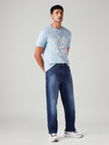 Men's 511 Blue Slim Fit Mid Rise Jeans