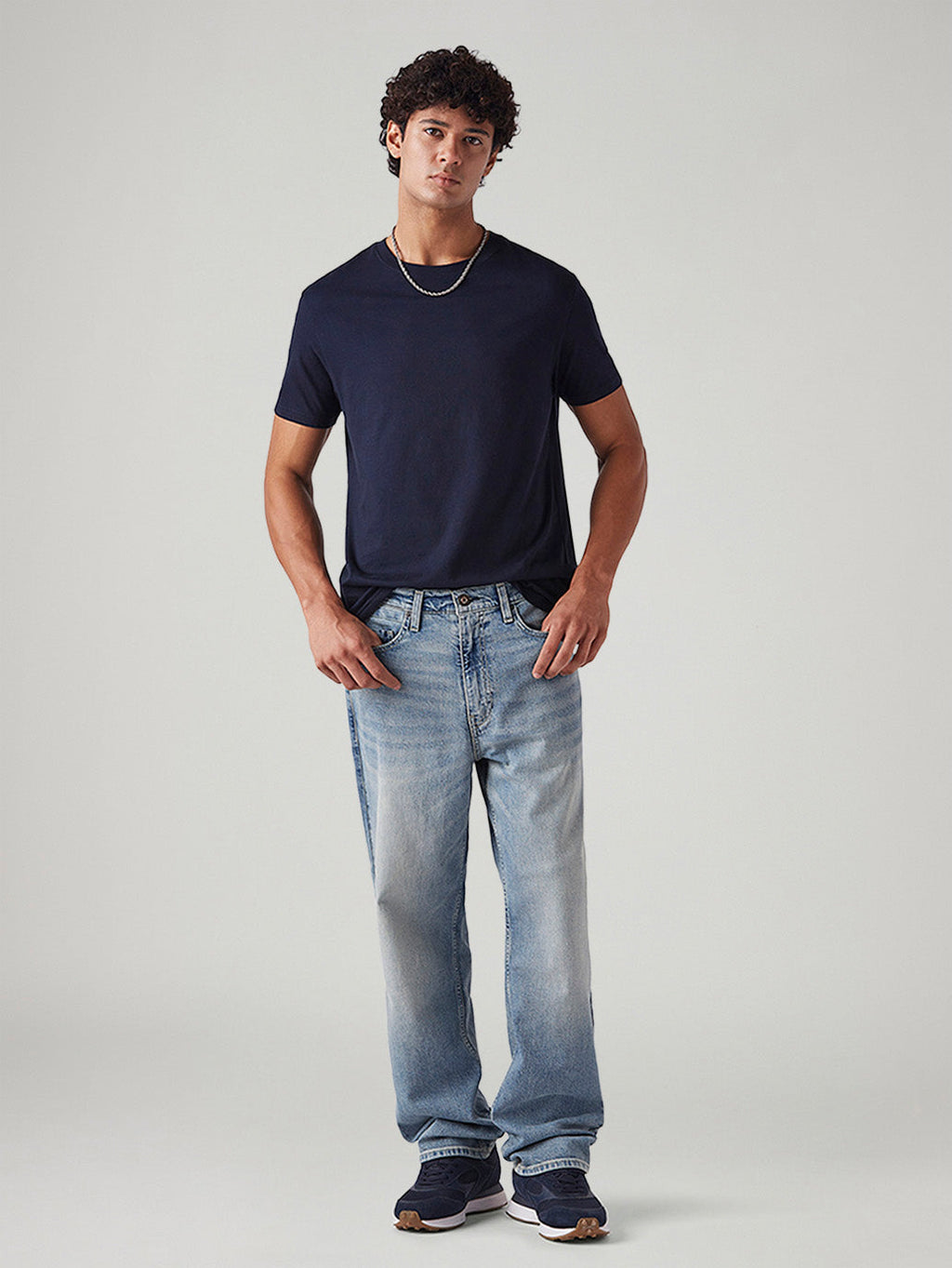 Men's 511 Light Blue Slim Fit Mid Rise Jeans