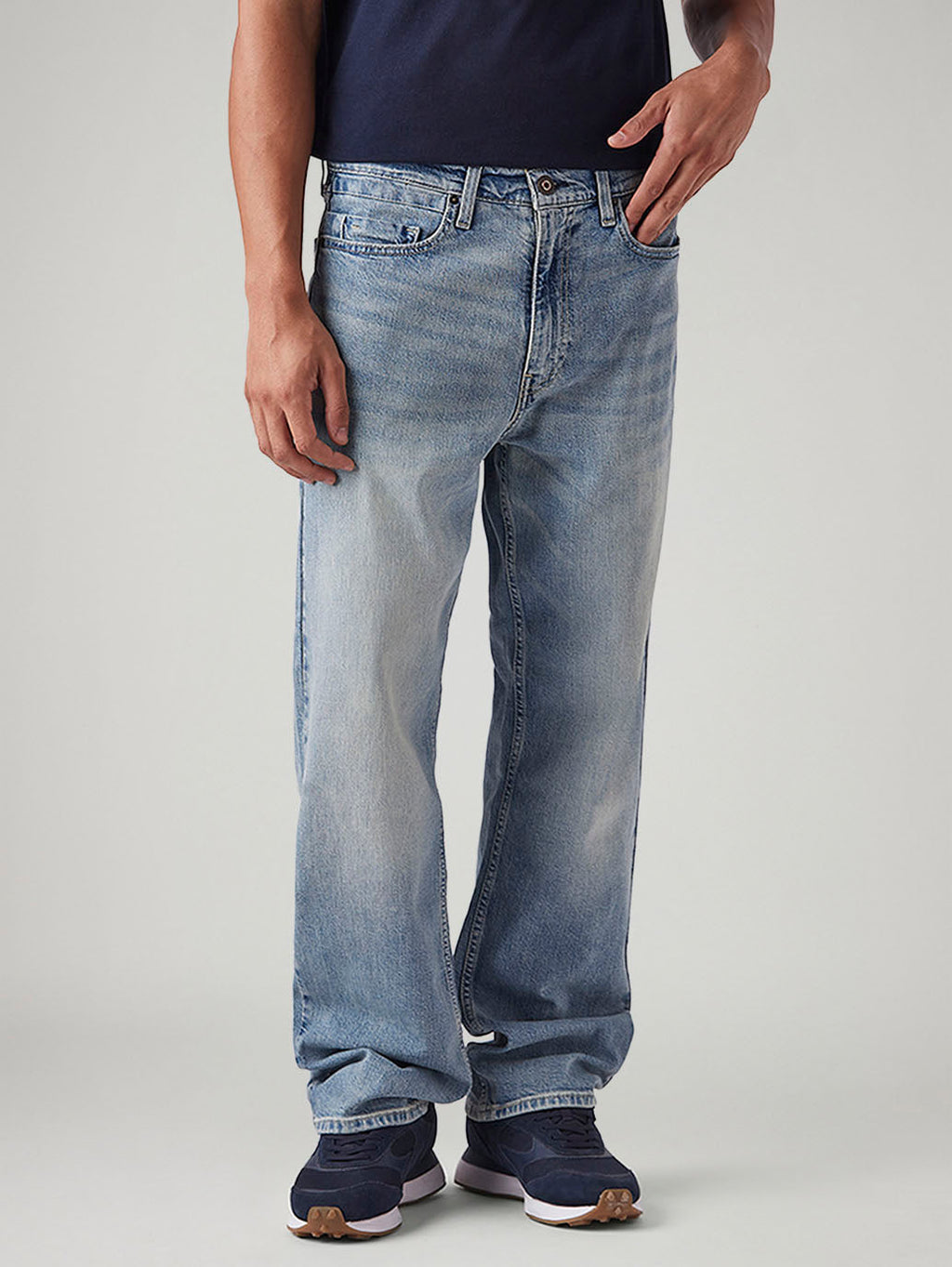 Men's 511 Light Blue Slim Fit Mid Rise Jeans