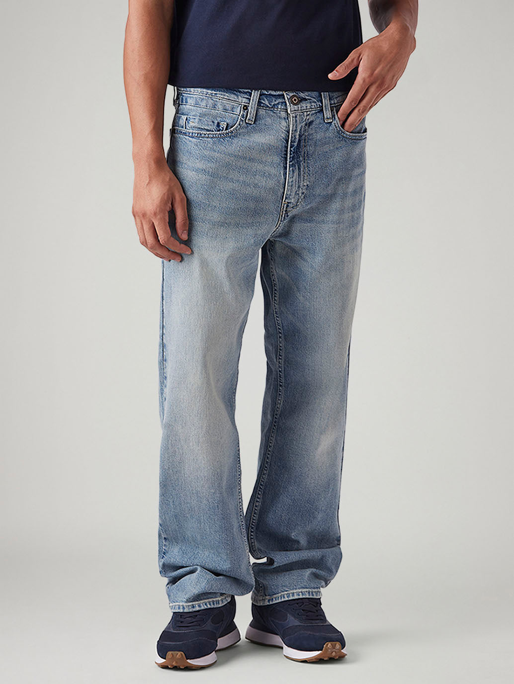 Men's 511 Light Blue Slim Fit Mid Rise Jeans
