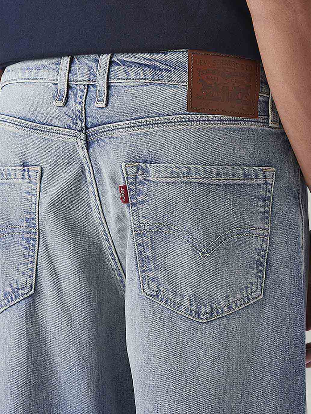 Men's 511 Light Blue Slim Fit Mid Rise Jeans