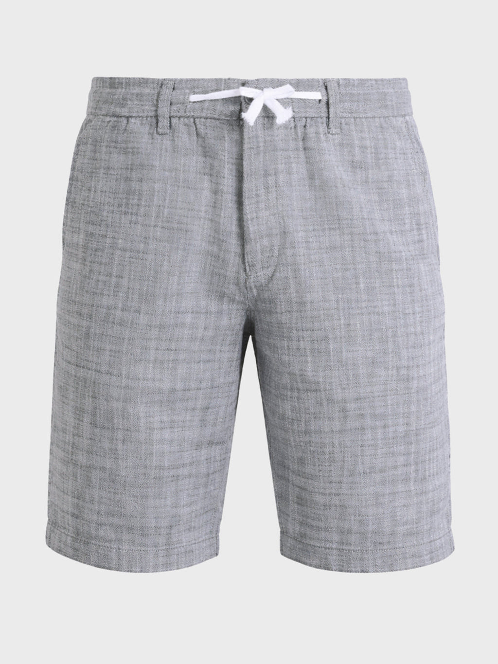 Men's Black Regular Fit Solid Casual Shorts