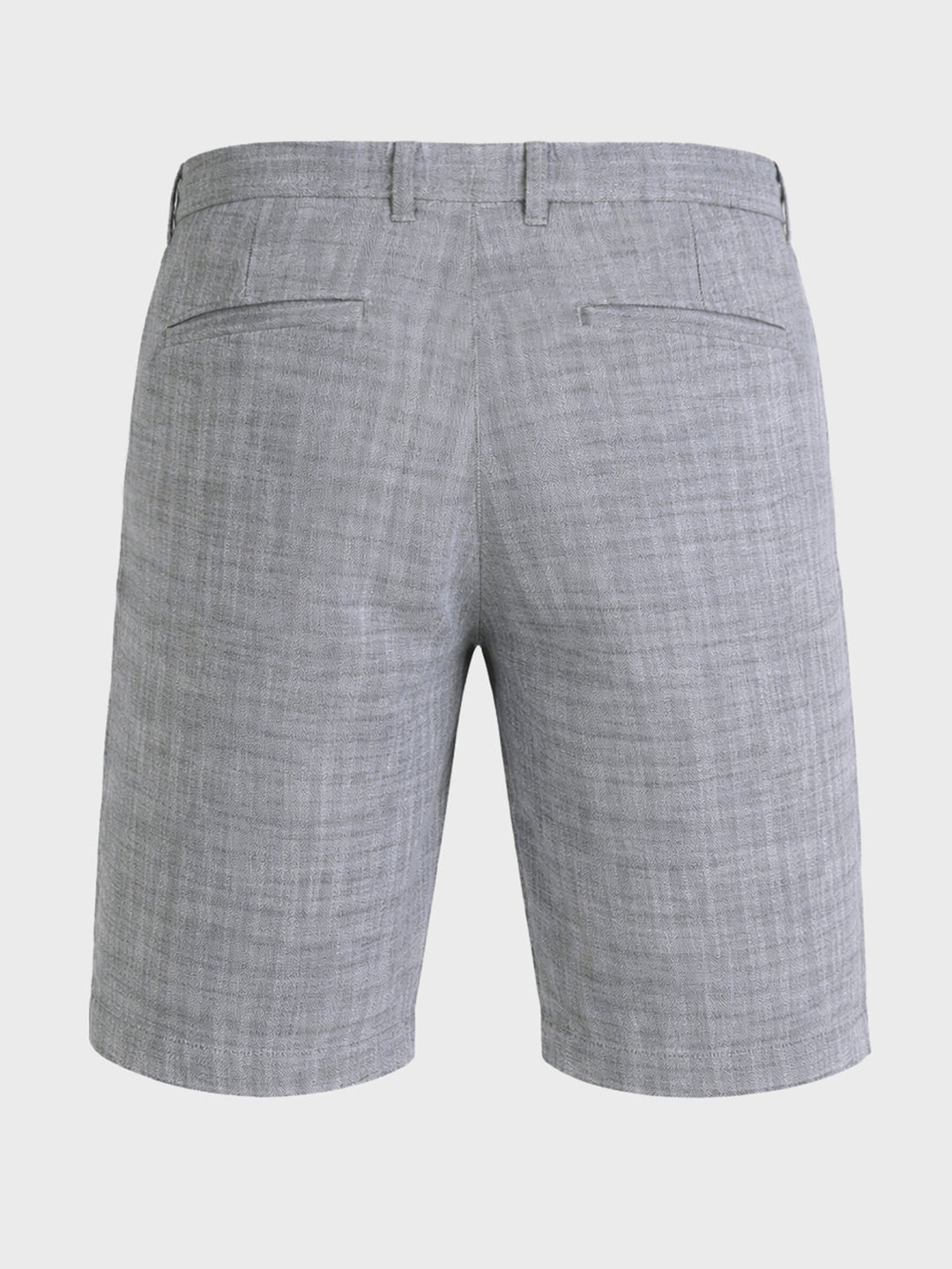 Men's Black Regular Fit Solid Casual Shorts