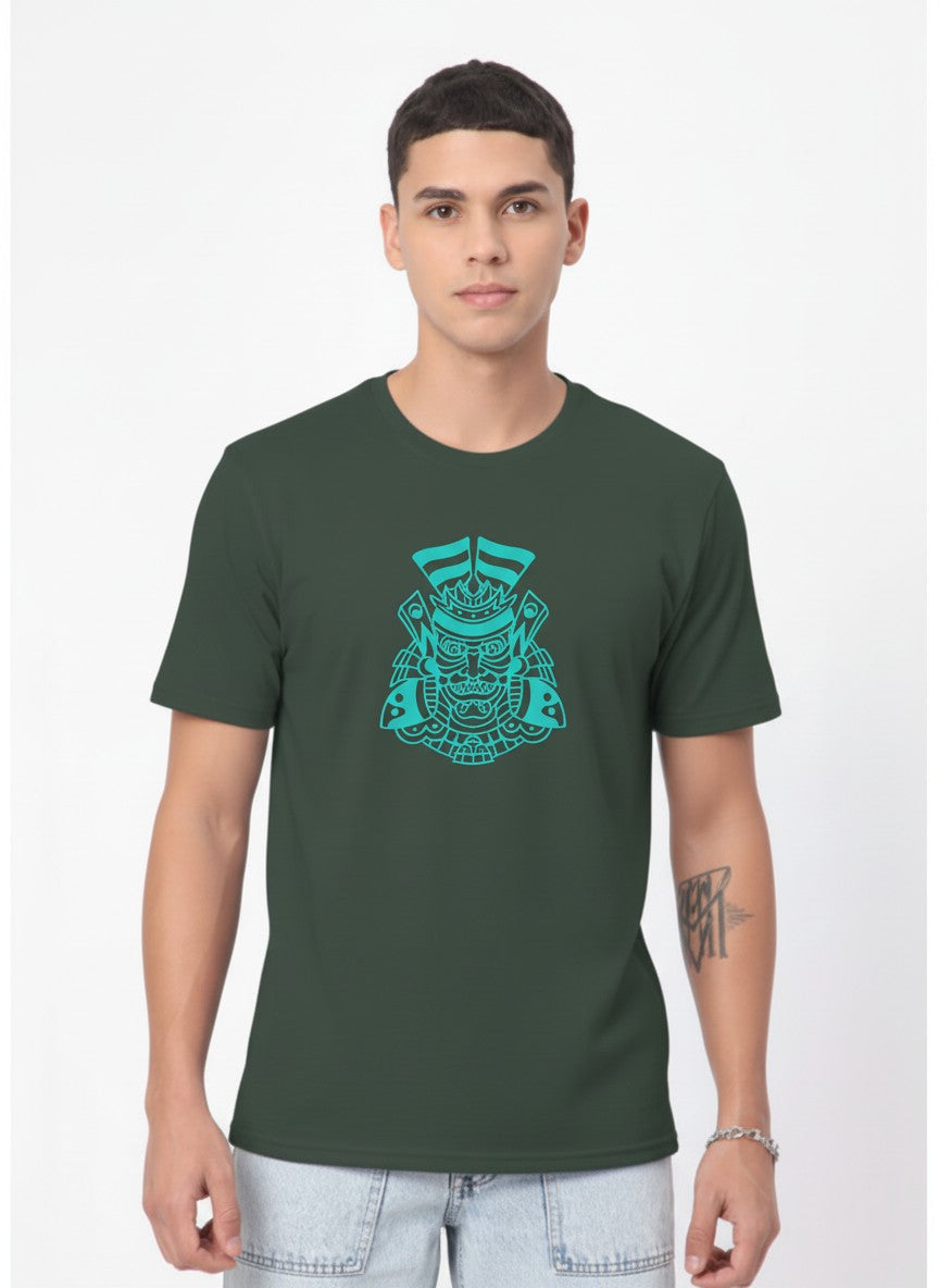 Men Cotton Tribal T-Shirt