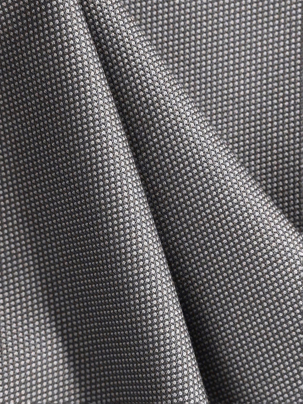 Men's Grey Regular Fit Solid Formal Trouser