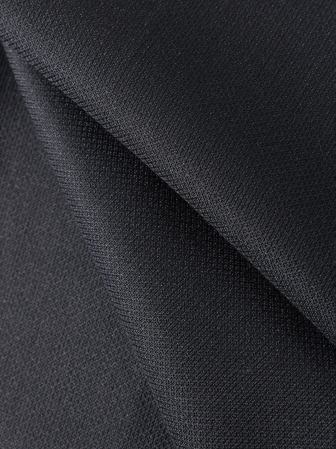 Men's Charcoal Grey Regular Fit Solid Formal Trouser