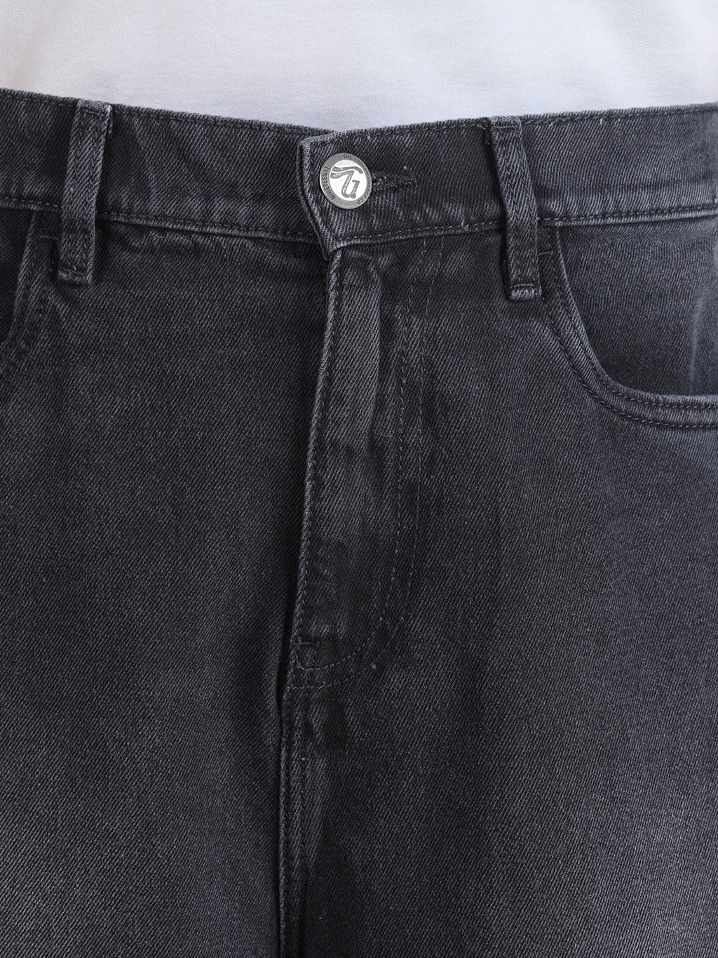 Men's Black Relaxed Fit  Tom And Jerry Character Shorts