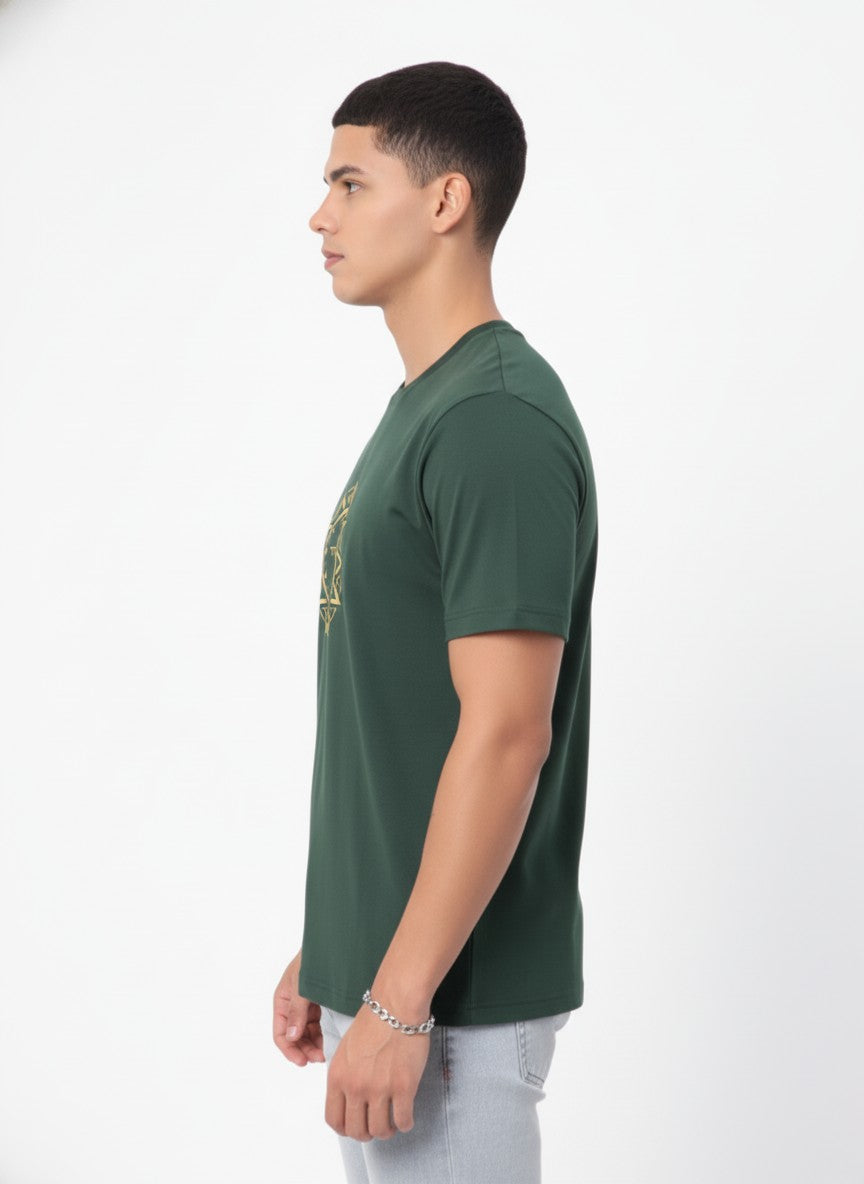 Men Cotton Tribal T-Shirt