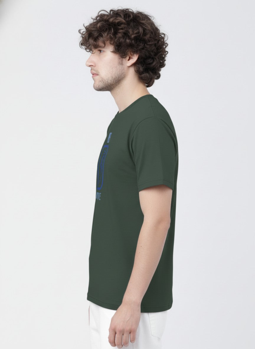 Men Cotton Tribal T-Shirt