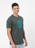 Men Cotton Tribal T-Shirt