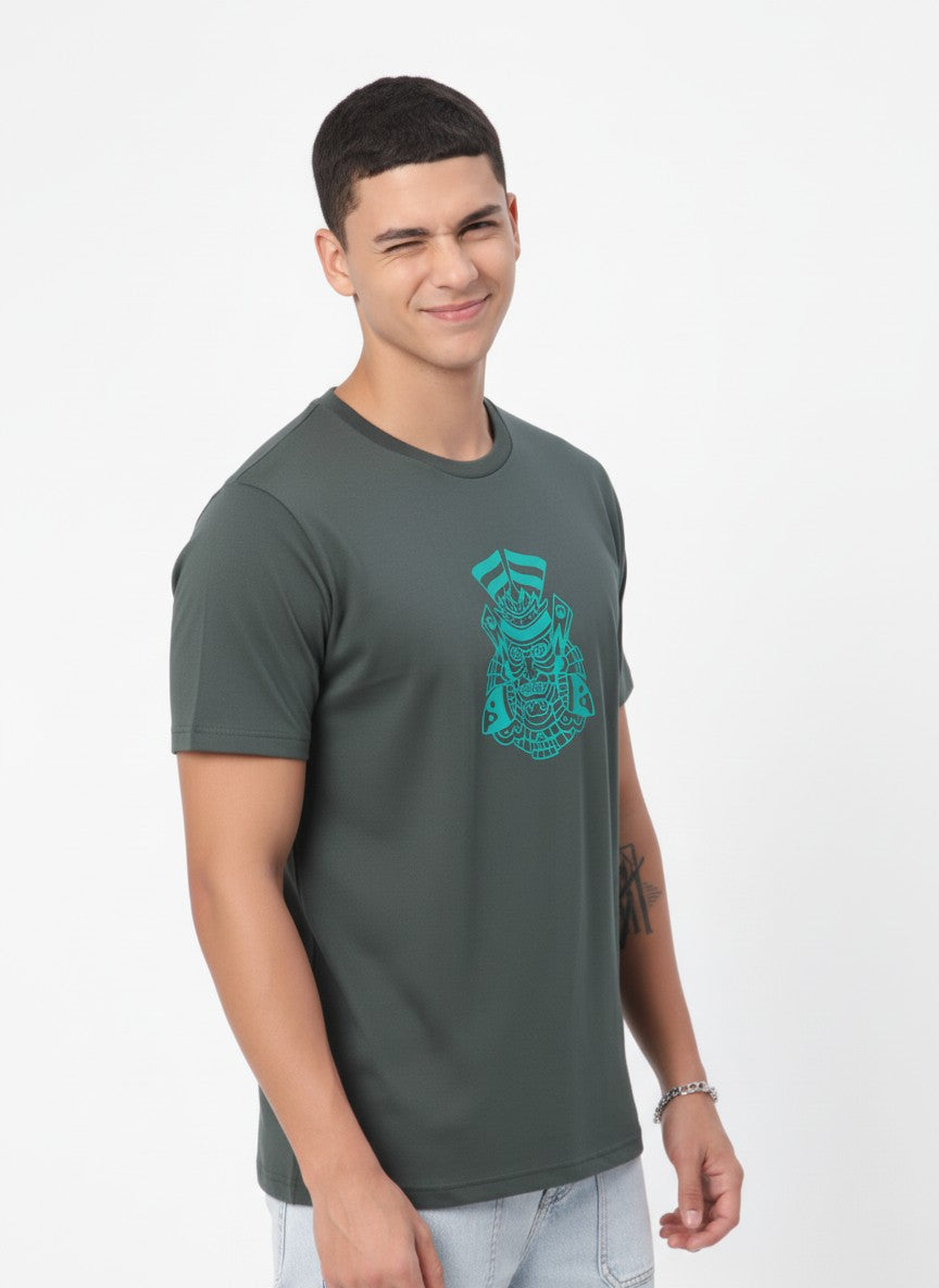 Men Cotton Tribal T-Shirt