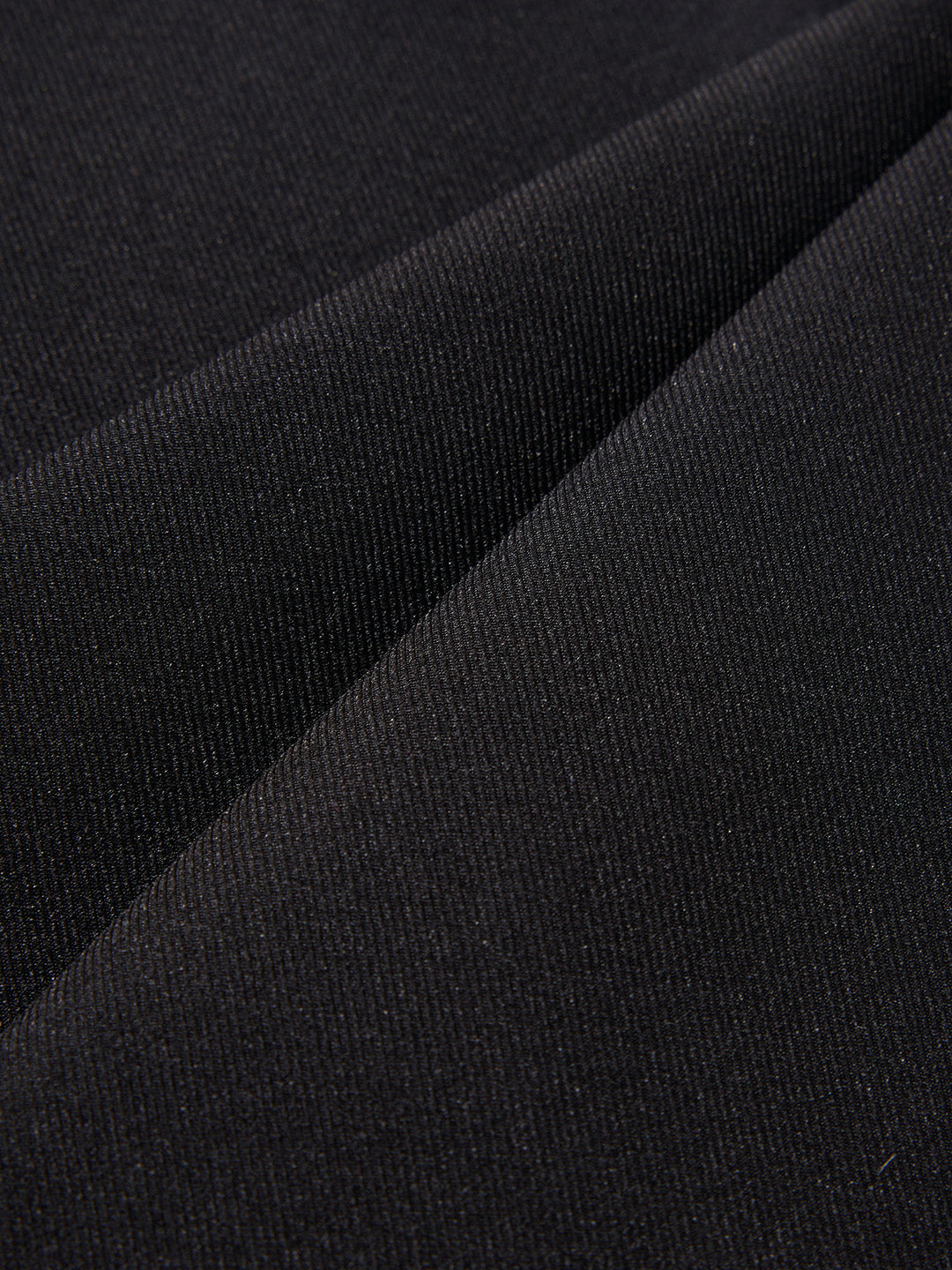 Men's Black Relaxed Fit Solid Utility Trousers