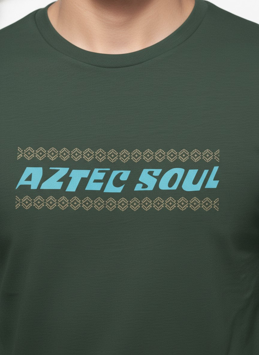 Men Cotton Tribal T-Shirt