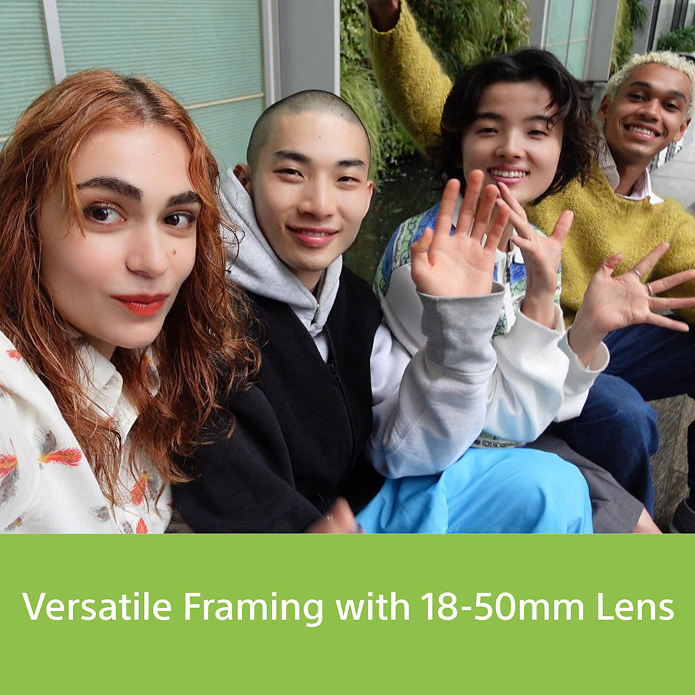 Sony ZV-1 II Vlog Camera for Content Creators & Vloggers with 18-50mm Wide-angle Zoom Lens | Compact Camera with Strong Image Stabilisation | Accurate Autofocus | Cinematic Vlog Setting