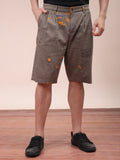 Men's Vetiver Relaxed Fit Printed Casual Shorts