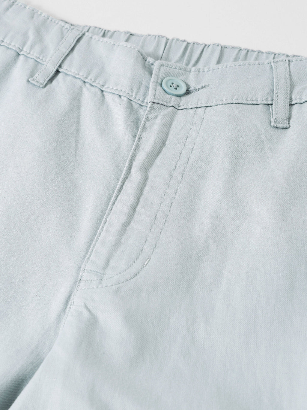 Men's Green Relaxed Fit Solid Casual Trousers