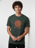 Men Cotton Tribal T-Shirt