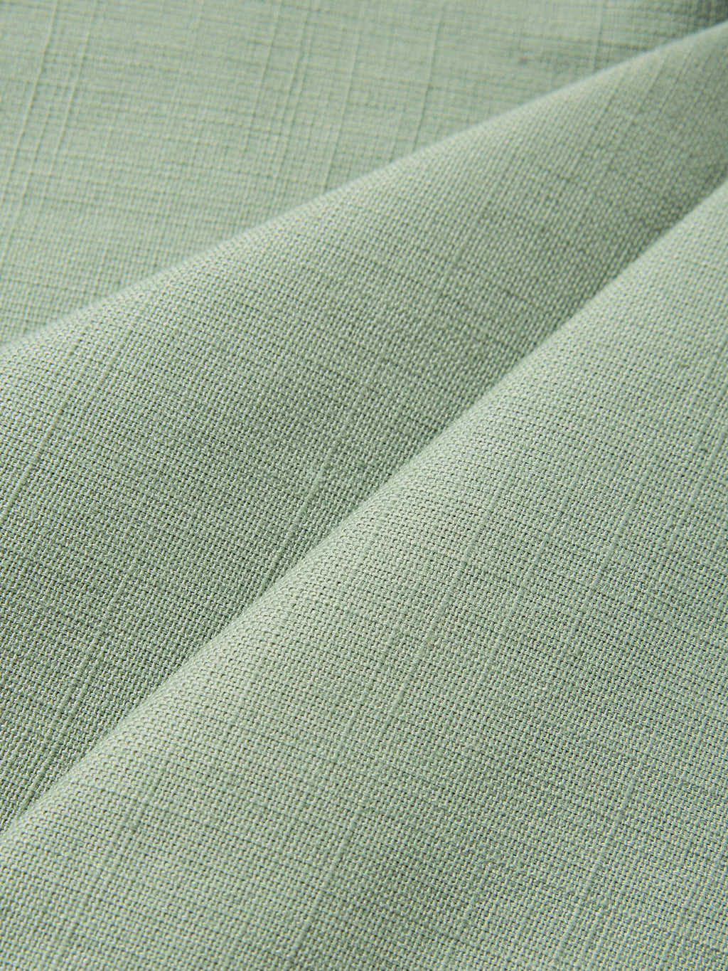 Men's Green Regular Fit Solid Casual Trousers