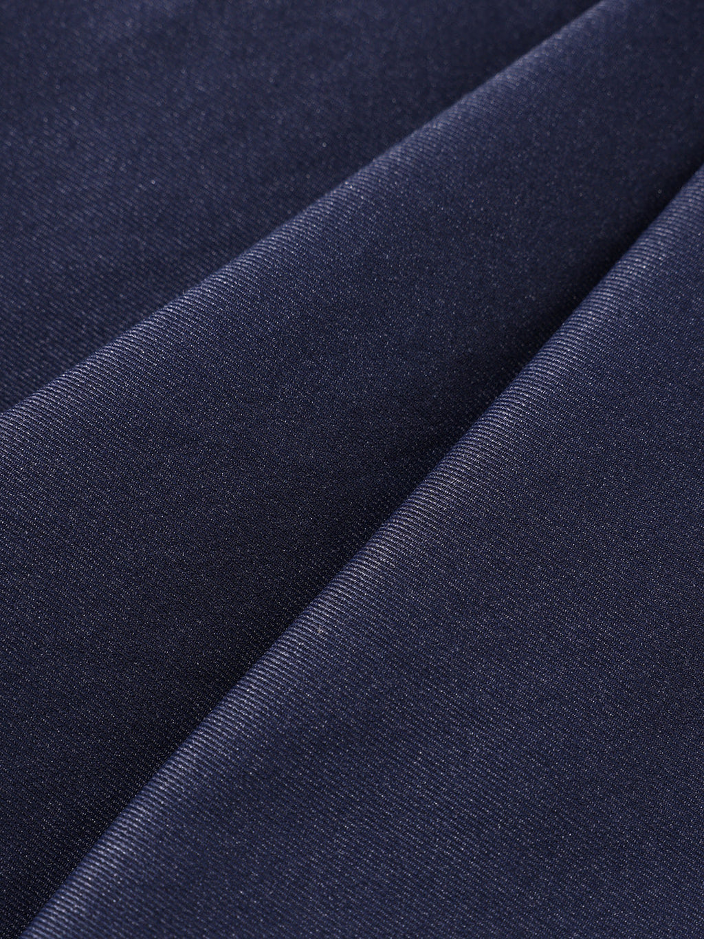 Men's Blue Relaxed Fit Utility Solid Trousers